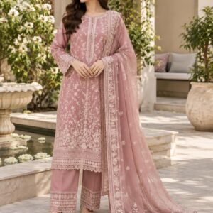 Marooj Luxury Organza Suit